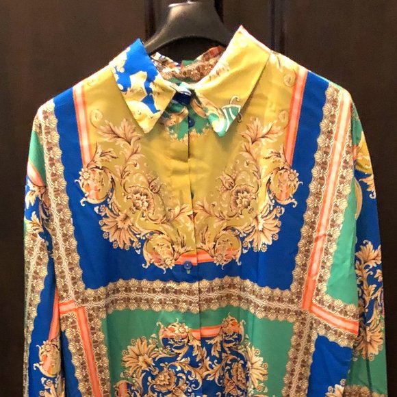 Imperial Fashion Tops - 🇨🇦🍁💥Host Pickx2!!!💥Beautiful Italian Designer Blouse - NWT🇨🇦🍁